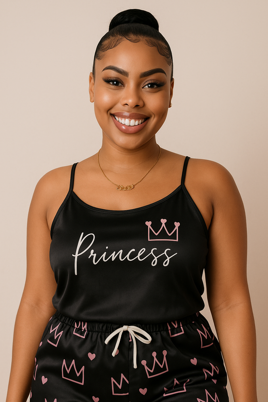 Princess Satin PJ Set